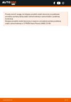 Jak wymienić i wyregulować Końcówka drążka kierowniczego CITROËN BERLINGO: poradnik pdf