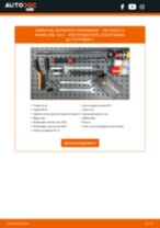 Онлайн ръководство за смяна на Външен кормилен накрайник в VW CADDY IV Estate (SAB, SAJ)