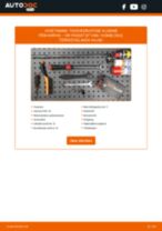 Samm-sammuline PDF-juhend VW PASSAT Kasten/Kombi (365) Õõtshoob asendamise kohta