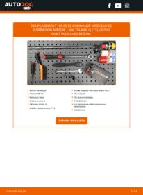 Comment effectuer un remplacement de Bras de Suspension 1.6 TDI Touran 1t3