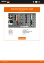 Trin-for-trin PDF-tutorial om skift af CITROËN BERLINGO Box (B9) Stabstag
