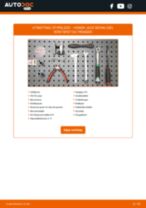 Hvordan bytte og justere Styreledd HONDA CITY: pdf håndbøker