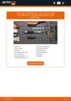 OPEL ASTRA CLASSIC Saloon Bremsbeläge: Schrittweises Handbuch im PDF-Format zum Wechsel