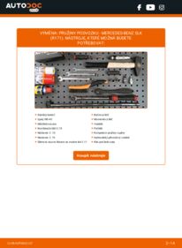 Jak provést výměnu: Odpruzeni SLK (R171) 200 Kompressor (171.442)
