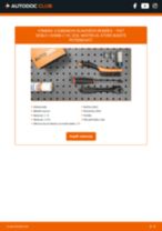 Podrobný PDF tutorial k výmene FIAT DOBLO (119) Klinový rebrovaný remen