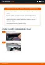 Podrobné PDF tutoriály, jak vyměnit Kabinovy filtr na autě VW GOLF VII (5G1, BE1)