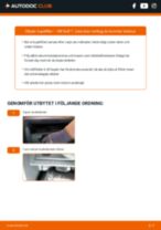 DIY-manual för byte av Kupefilter i VW GOLF