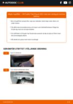 Hur byter man Mikrofilter VW CRAFTER Platform/Chassis (SZ_) - handbok online