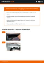 Ilustrované návody k rutinním kontrolám v rámci údržby auta VW CRAFTER Box (SY_)