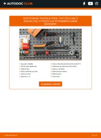 Sostituzione di Pastiglie dei freni Fiat Stilo Multi Wagon 1.9 JTD