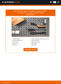 Sostituzione di Biellette Barra Stabilizzatrice VW Vento 1h2 1.8