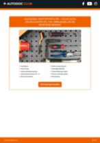 VOLVO XC70 CROSS COUNTRY Kraftstofffilter: Schrittweises Handbuch im PDF-Format zum Wechsel
