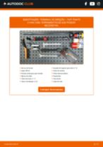 Manual online sobre a substituição de Terminal da barra de direção em FIAT PUNTO Van (188AX)