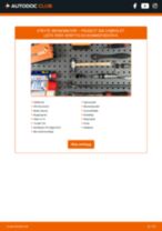 Kolla in våra informativa PDF-guider om underhåll och reparationer av PEUGEOT 306 Convertible (7D, N3, N5)