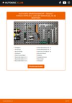 RENAULT KANGOO Express (FC0/1_) Spurstangenkopf: Schrittweises Handbuch im PDF-Format zum Wechsel