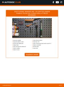Sostituzione di Sensore ABS VW Crafter Camion pianale 2.0 TDI