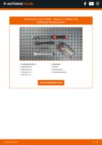 De professionele reparatiehandleiding voor Remblokken-vervanging in je Twingo c06 1.2 (C063, C064)