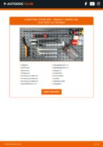 Skifte Motorpanser RENAULT TWINGO: gratis pdf