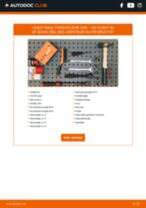 Trin-for-trin PDF-tutorial om skift af VW PASSAT (3B3) Bærearm