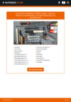RENAULT TWINGO I Box (S06_) Querlenker: Schrittweises Handbuch im PDF-Format zum Wechsel