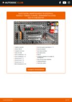 Cómo cambiar Kit amortiguadores delanteros y traseros RENAULT TWINGO I Box (S06_) - manual en línea