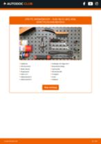 Illustrerade manualer för rutinmässiga underhållskontroller av AUDI A8 (4D2, 4D8)