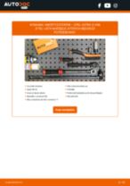 Wymiana Amortyzator przednie i tylne OPEL ASTRA G Box (F70): poradnik pdf