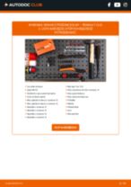Jak wymienić i wyregulować Cięgno, hamulec postojowy RENAULT CLIO: poradnik pdf