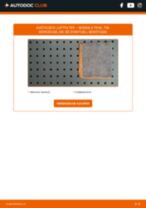 NISSAN X-TRAIL (T30) Luftfilter: Schrittweises Handbuch im PDF-Format zum Wechsel