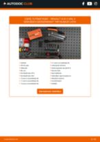 Online kézikönyv – saját kezű RENAULT CLIO II Box (SB0/1/2_) Lengéscsillapító rugó csere
