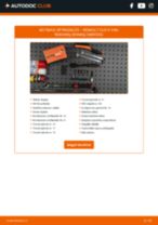 Kaip pakeisti gale ir priekyje Spyruoklės RENAULT CLIO II Box (SB0/1/2_) - instrukcijos internetinės