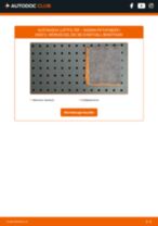 NISSAN PATHFINDER Luftfilter: Schrittweises Handbuch im PDF-Format zum Wechsel