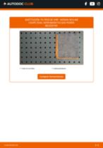Manual online sobre el cambio de Elemento filtro de aire por su cuenta en NISSAN SKYLINE Coupe (R34)