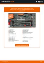 Cambio Muelles amortiguadores parte delantera y trasera OPEL bricolaje - manual pdf en línea