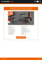 Tiešsaistes rokasgrāmata, kā pašam mainīt Bremžu suports uz OPEL ASTRA CLASSIC (L48)