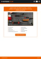 Manual online sobre a substituição de Kit rolamento roda em TOYOTA AVENSIS (T25_)