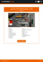 Bytte Bremsecaliper reparasjonssett DODGE gjør-det-selv - manualer pdf på nett