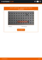 Hur byter man Mikrofilter MERCEDES-BENZ C-CLASS (W204) - handbok online