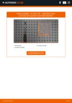 Changer Filtre d'air MERCEDES-BENZ à domicile - manuel pdf en ligne