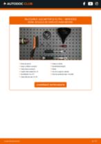 Instalare Cablu frana de mana OPEL cu propriile mâini - online instrucțiuni pdf