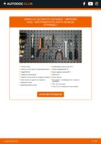 Смяна на Датчик износване накладки на MERCEDES-BENZ C-CLASS: онлайн ръководство