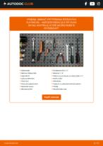 Podrobný PDF tutorial k výmene Mercedes Viano W639 Nápravnica