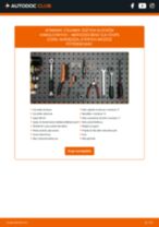 Jak wymienić i wyregulować Czujnik zużycia klocków hamulcowych MERCEDES-BENZ CLK: poradnik pdf
