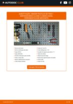 Mudar Sensor de Desgaste Pastilha de Travão MERCEDES-BENZ C-CLASS Convertible (A205): guia pdf