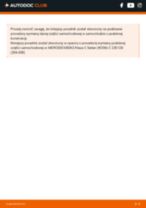 Jak wymienić i wyregulować Filtr klimatyzacji MERCEDES-BENZ E-CLASS: poradnik pdf