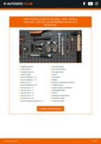 PDF manual sobre mantenimiento Corsa E Van (X15) 1.4 (08)