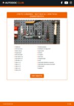 Byta Handbromsvajer AUDI 60: guide pdf
