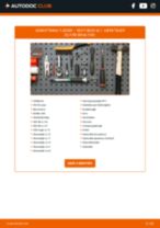 Trin-for-trin PDF-tutorial om skift af Hyundai Kona OS Inderste Styrekugle