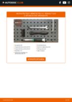 Τοποθέτησης Θερμικός διακόπτης βεντιλατέρ ψυγείου RENAULT CLIO III (BR0/1, CR0/1) - βήμα - βήμα εγχειρίδια