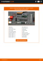 Tiešsaistes rokasgrāmata, kā pašam mainīt Amortizators uz RENAULT CLIO III (BR0/1, CR0/1)